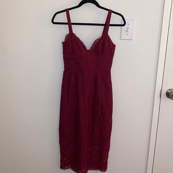 Keepsake Interlude Lace Bodycon Dress - Picture 4 of 5